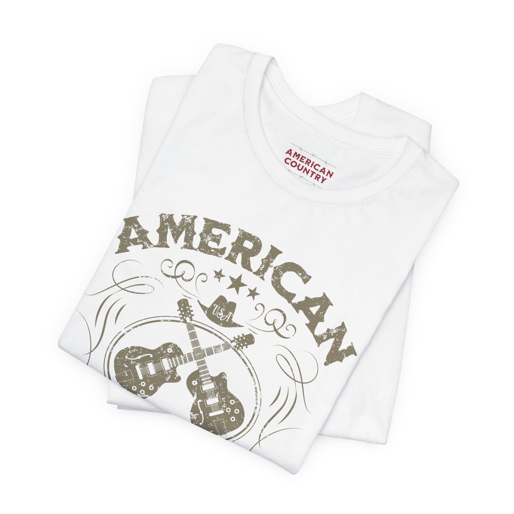 American Country “Hard Times and Troubles” Men’s T-shirt - Image 6