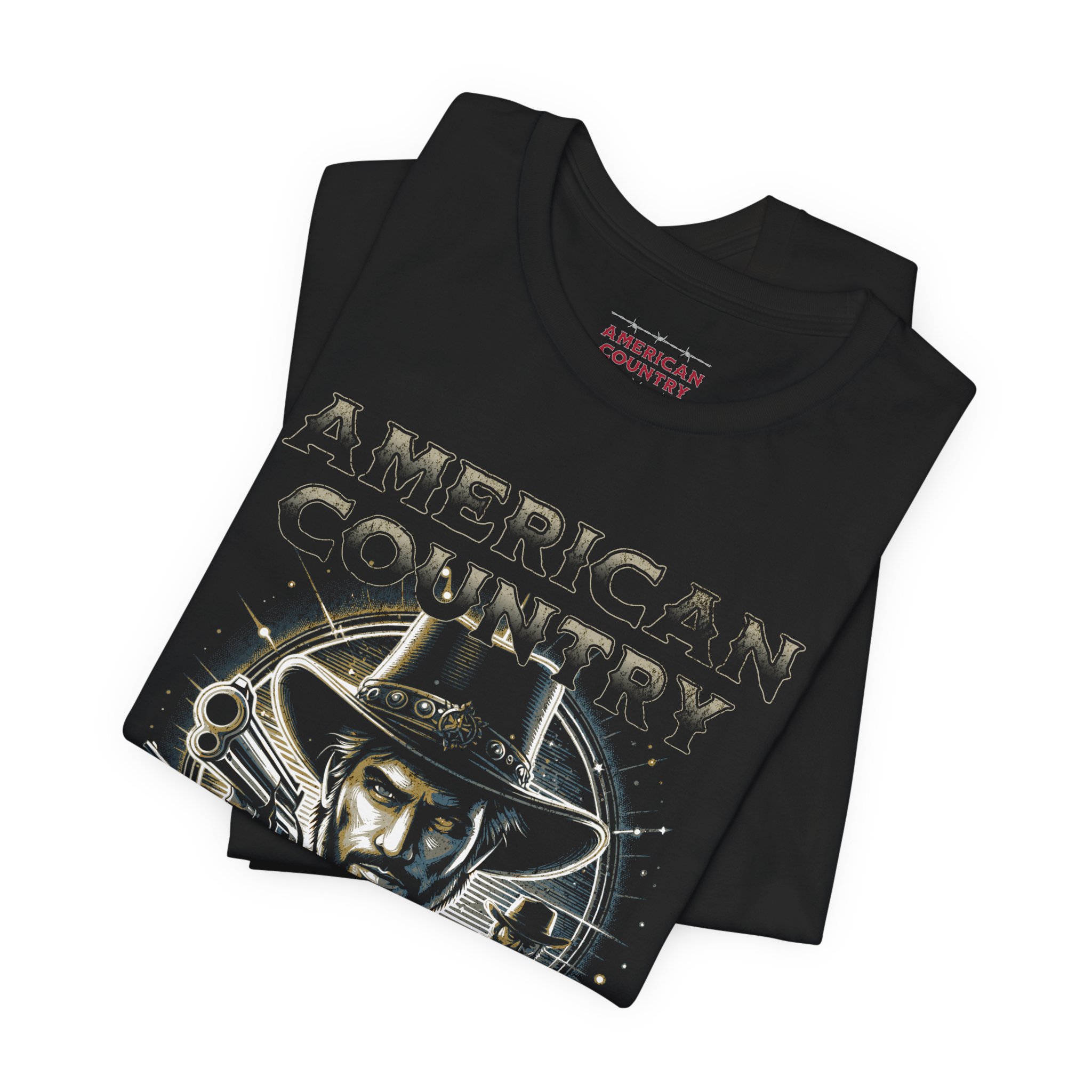 American Country “Rebel With A Cause” Men’s T-shirt - Image 5