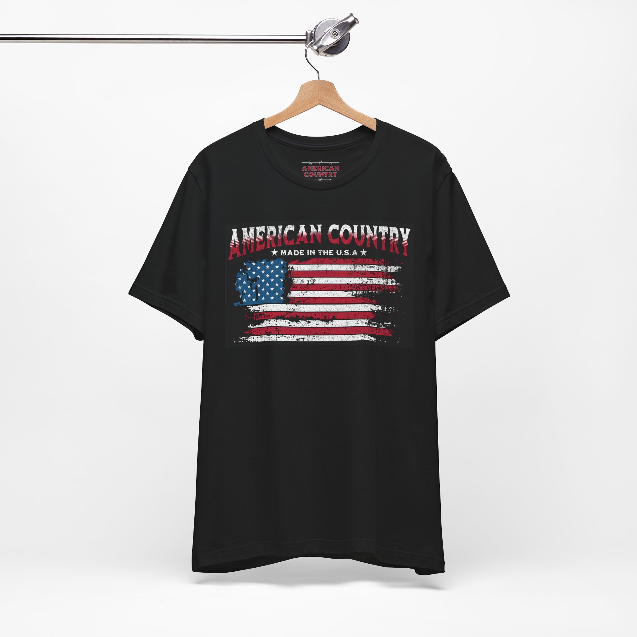 American Country "Made In The U.S.A" Men's T-shirt - Image 4