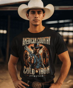 American Country "Cold Iron" Men's T-shirt