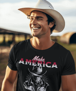 American Country "Make America Cowboy Again" Men's T-shirt