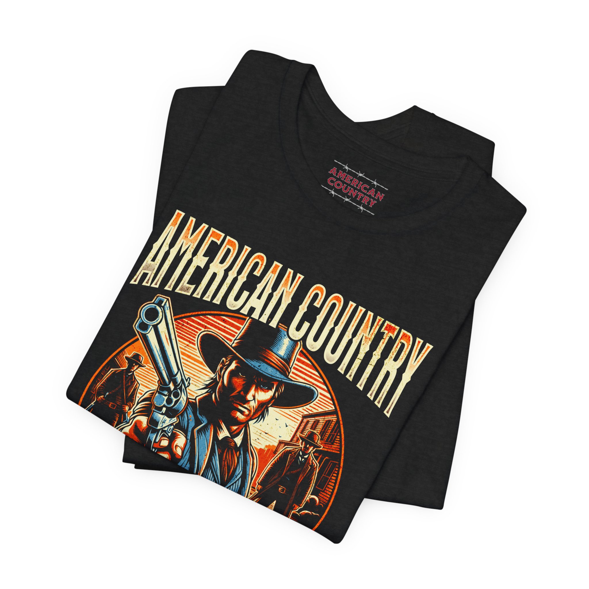 American Country "Cold Iron" Men's T-shirt - Image 5