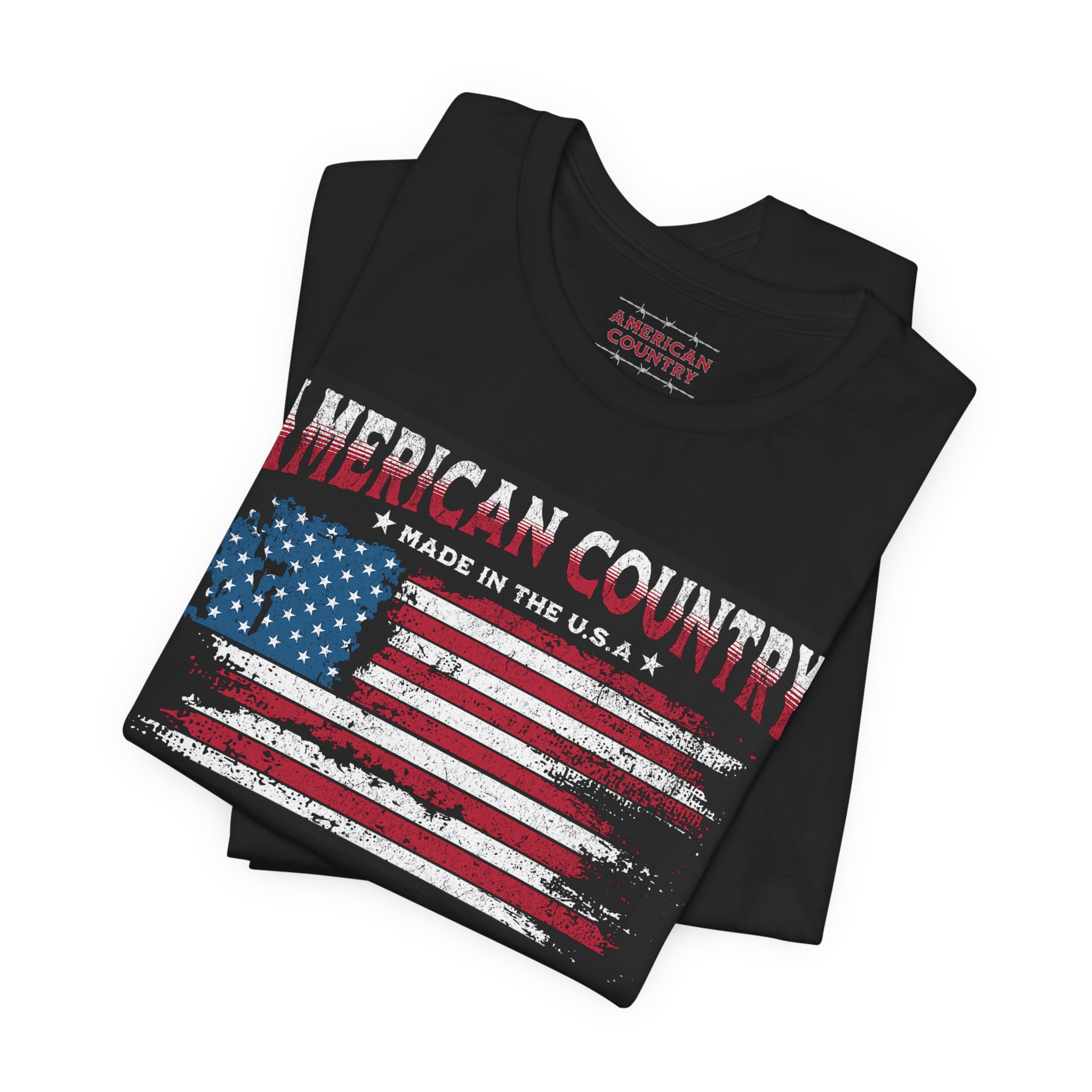 American Country "Made In The U.S.A" Men's T-shirt - Image 5
